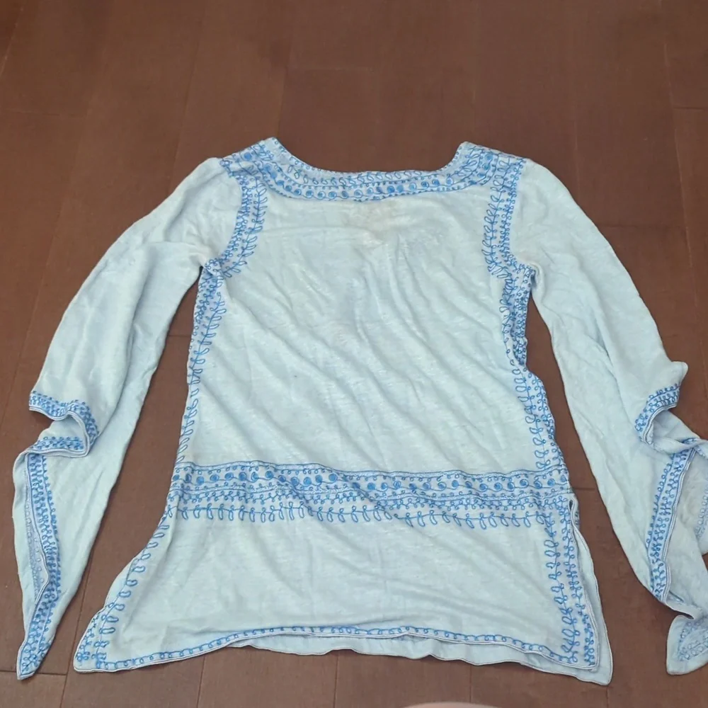 NWOT CALYPSO  Tunic Top Boho Beautiful - Picture 6 of 6